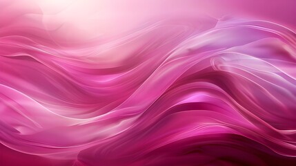 Poster - contemporary wallpaper in the pink wave style