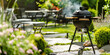 © Maestro - Kamado Grill in a Beautiful Garden Setting
