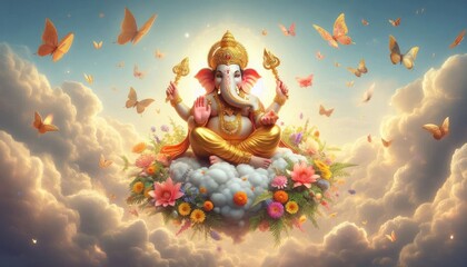 Wall Mural - God Ganesh