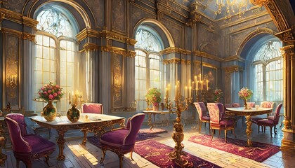 Canvas Print - interior of the room