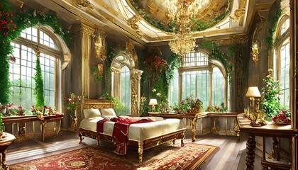 Wall Mural - interior of the room