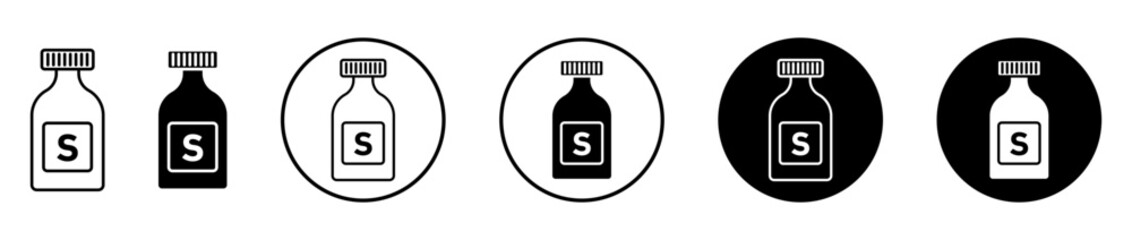 Poster - Solvent icon set