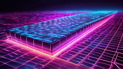 abstract background with cubes