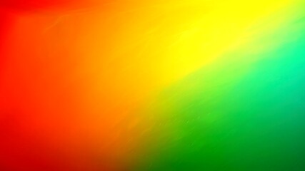 Sticker - Abstract Red Yellow Green Gradient Background.