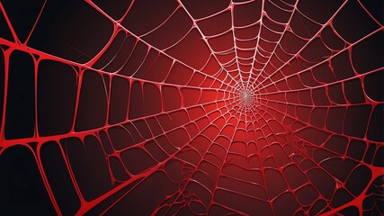 red spiderweb design abstract background art design
