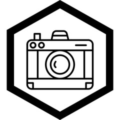 Poster - Camera Icon Design