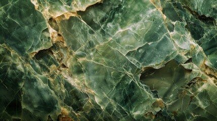 Wall Mural - Green marble wall surface