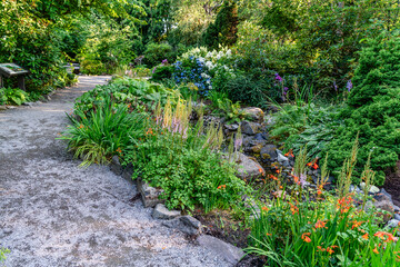 Wall Mural - Summer Garden Scene