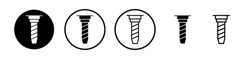 Poster - Implant Fixture line icon