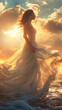 © Line - realistic high-resolution photo of Woman, with detailed background