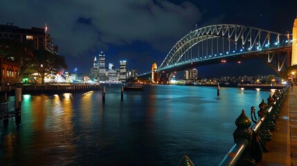 Wall Mural - The Sydney Harbor Bridge