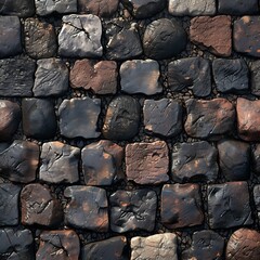 Sticker - Cobblestone Pathway Texture.