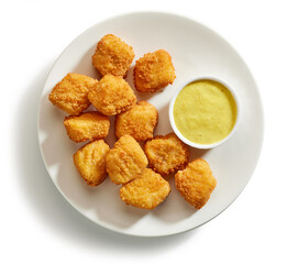 Poster - fried fish fillet nuggets