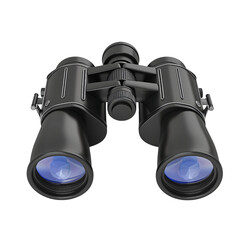 binoculars isolated on transparent background