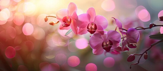 Poster - Kalinka bloomed beautifully in a copy space image