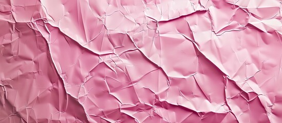 Wall Mural - Texture of pink paper surface providing copy space image