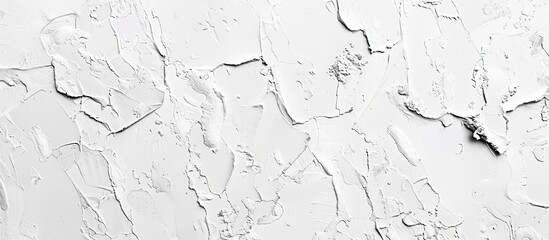 Aufkleber - White cement wall texture background for banner design in your work concept with a blank area for text ideal as a copy space image
