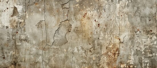 Aufkleber - Vintage concrete wall texture with abstract dirt marks for background perfect as a copy space image