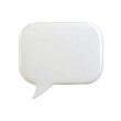 © shabbir - Blank white speech bubble isolated on transparent background