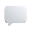 © shabbir - Blank white speech bubble isolated on transparent background