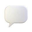 © shabbir - Blank white speech bubble isolated on transparent background