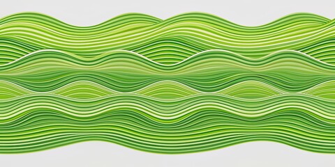 Canvas Print - Abstract green wavy lines seamless pattern, abstract, wavy, lines, seamless, pattern, green, shades, texture, background