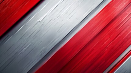 abstract red and silver are light gray with white the gradient is the surface with templates metal texture soft lines tech diagonal background red dark sleek clean modern