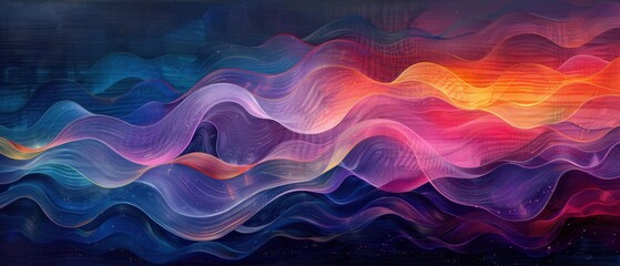 Wall Mural - abstract background with smoke