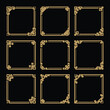 © fitradp - Set of square frame vector
