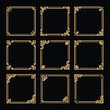 © fitradp - Set of square frame vector
