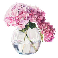 Wall Mural - hydrangea