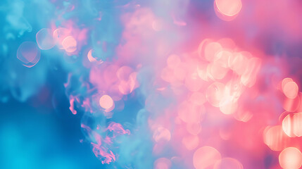 Aufkleber - blue pink blur  abstract background