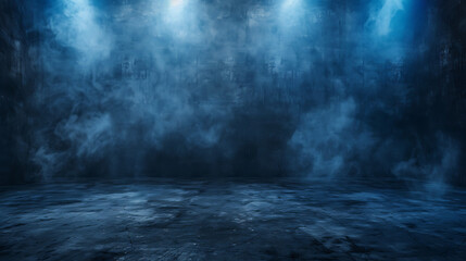 Fototapete - Abstract Smoke In Dark Background