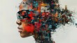 © TimelessClicks - Produce a digital collage illustrating the concept of multitasking in modern life