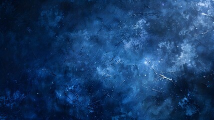 Wall Mural - Abstract dark blue textured background with hints of light and depth, perfect for creative projects and designs. 