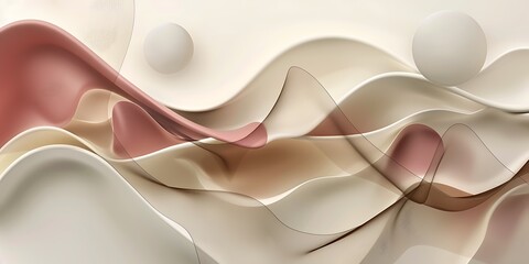 Abstract 3D Business Background.