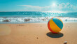 © AbdulHakim - Beach Ball on a Sunny Day