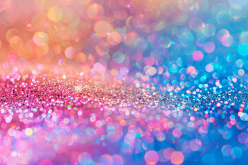vibrant abstract background with multicolored sparkling glitter