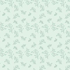 Abstract seamless pattern design with leaves isolated on background. Leaves pattern design.