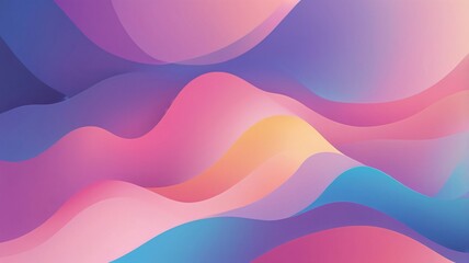 Sticker - Fluid vibrant wallpaper with swirling color waves