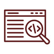 © Muhammad Rizwan - Research Vector Line Maroon Design