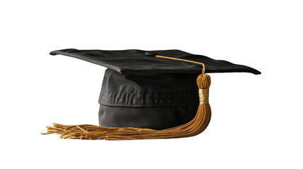 Wall Mural - Celebrating Academic Achievement With a Classic Black Graduation Cap Crafted for a Memorable Ceremony Moment