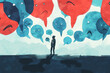 © Punprapa - social bullying, hate speech concepts