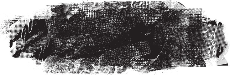 Wall Mural - glitch distorted grange shape . noise grungy logo . trendy defect error shapes . glitched frame .gru