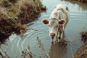 Sticker - horse in the field