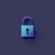 © XTSTUDIO - A centered lock icon in a graphic design illustration, representing safety and data privacy through a straightforward and visually effective approach.