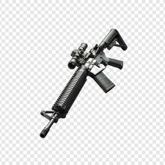 Gun  transparent background 