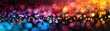 © tonstock - Colorful bokeh lights create a vibrant and festive atmosphere, blending a range of hues in a stunning and abstract display perfect for backgrounds and designs.
