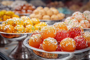 Wall Mural - Ladoo - popular indian sweets