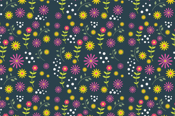 Canvas Print - Flower pattern